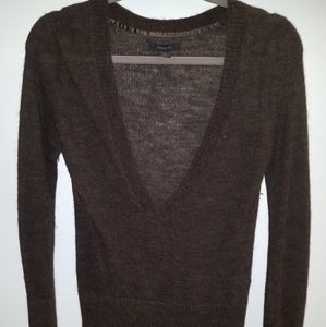 Brown sweater